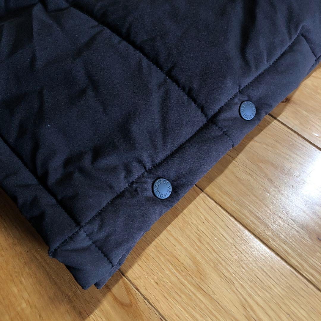 svolme 発熱ベンチコート　ブラック　S