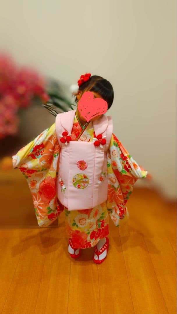 七五三　三歳　 着物セット