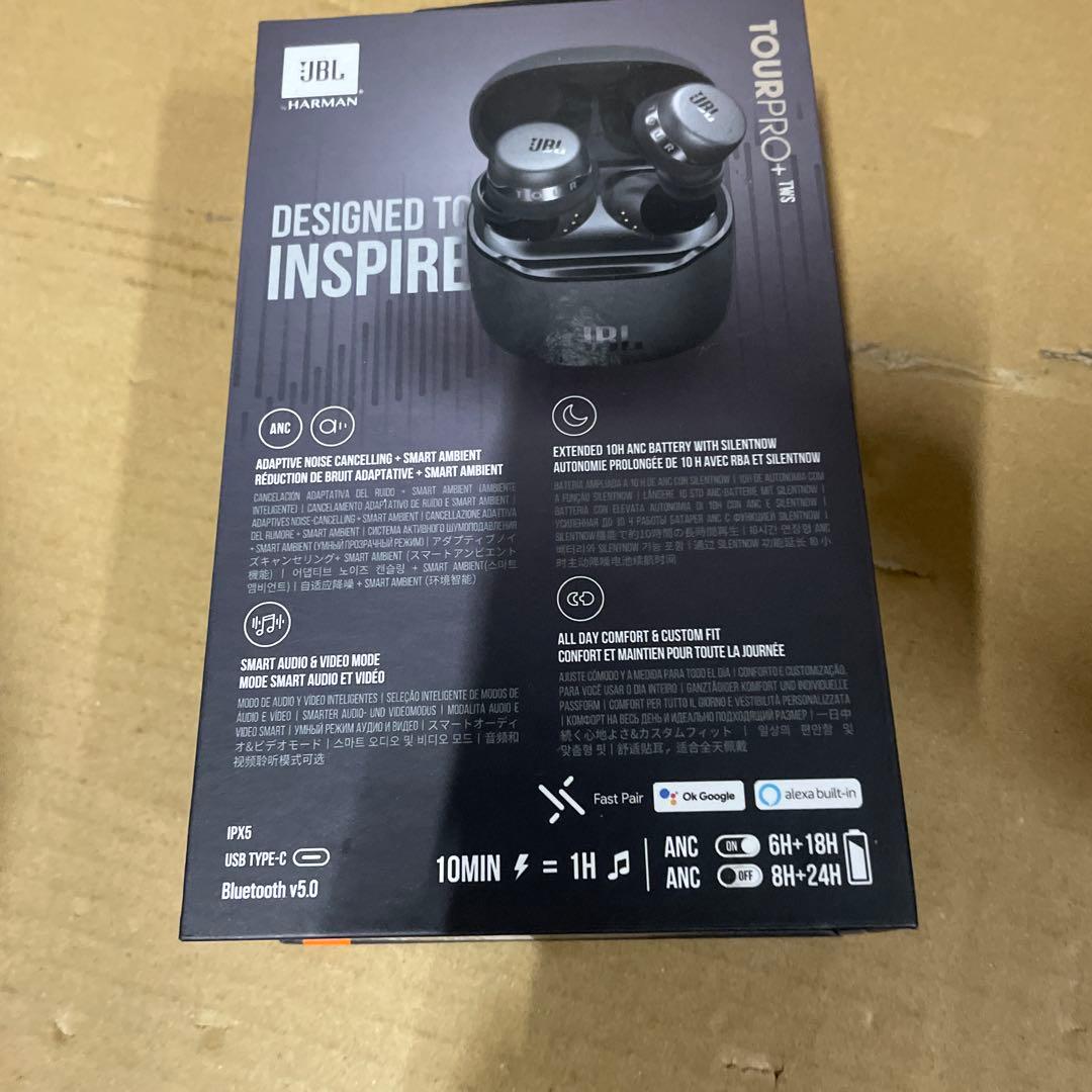 JBL TOUR PRO+ TWS ワイヤレスイヤホン ブラック