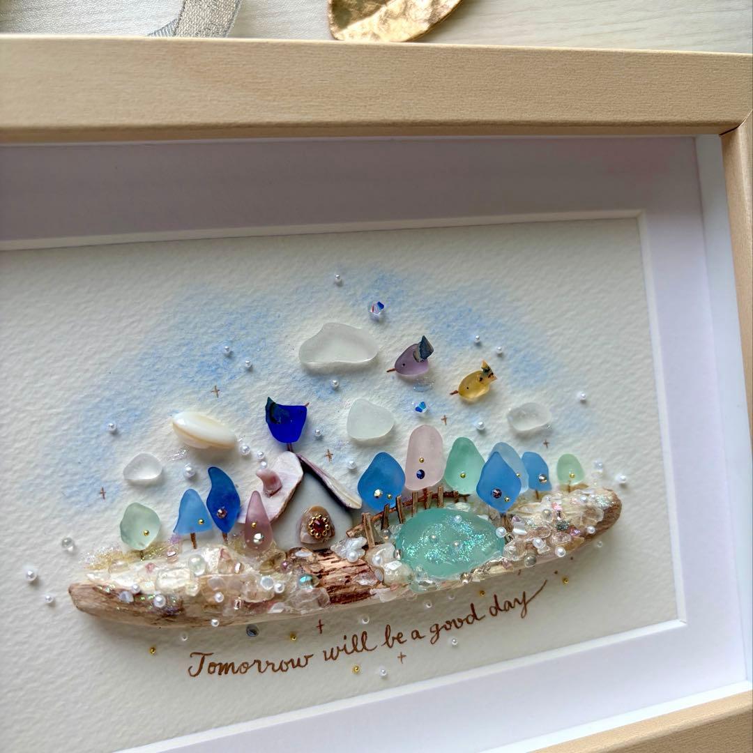 べーちゃん　オーダー受付　シーグラスアート