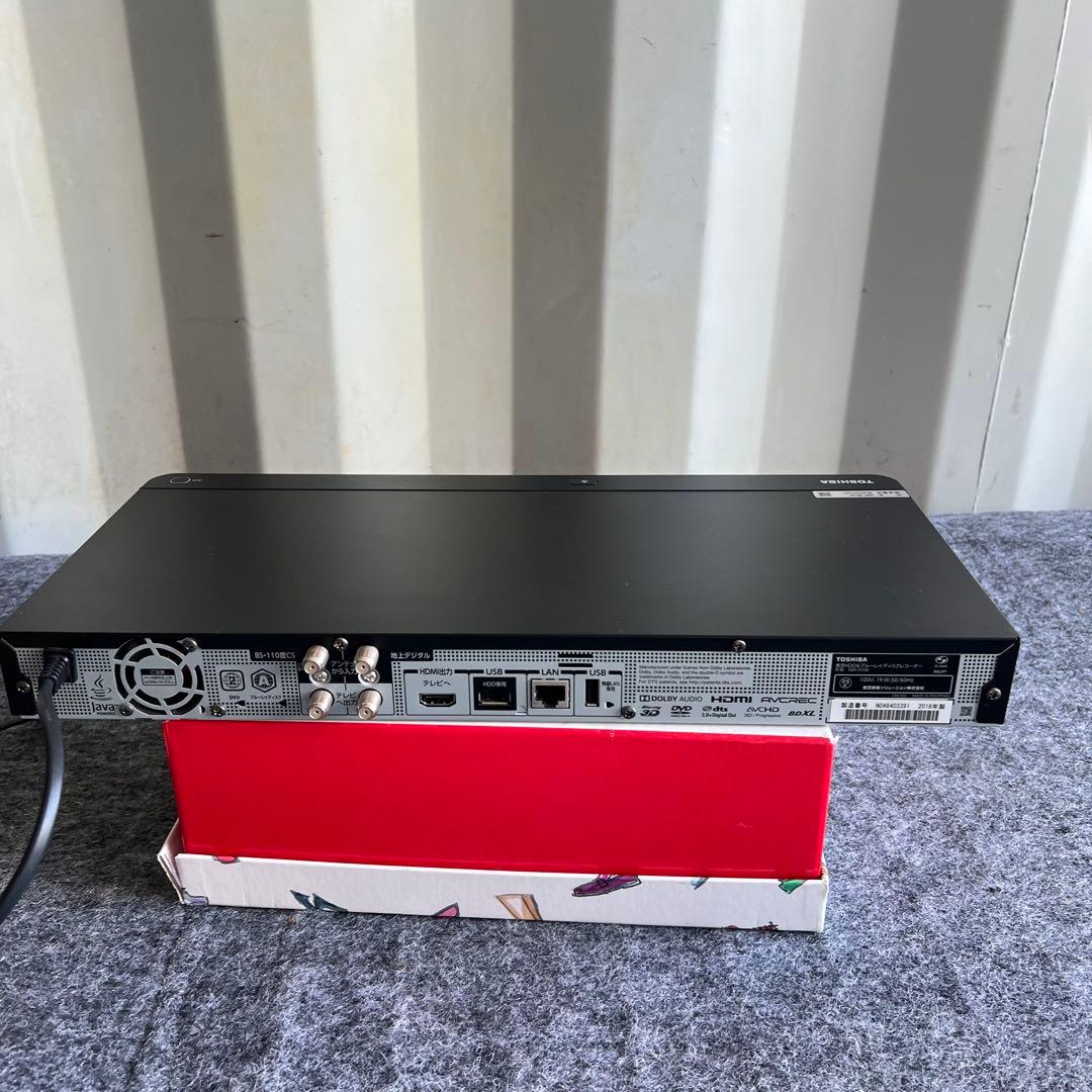 C60激安早い者勝ち✨　東芝 ブルーレイレコーダー ブラック　新生活応援✨