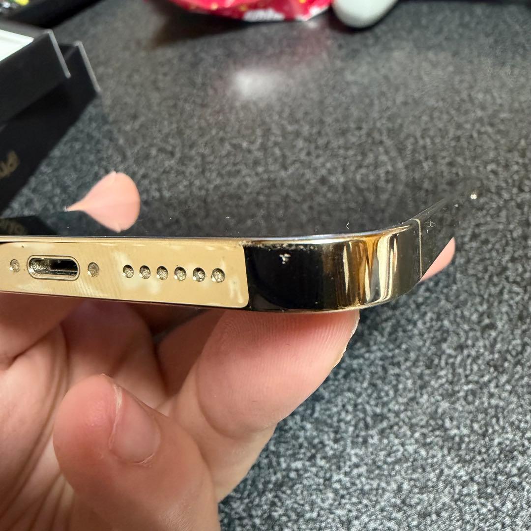 iPhone12ProMax 本体 128GB ゴールド SIMフリー おまけ有