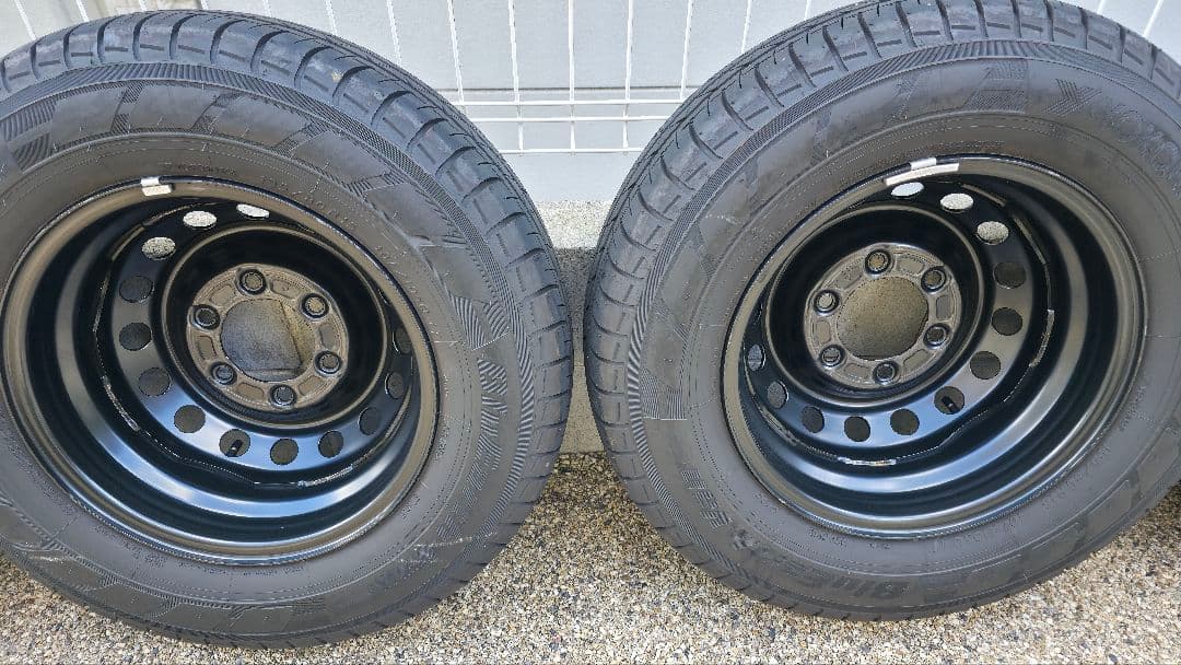 送料込ほぼ新車外しヨコハマ ブルーアース195/80R15 107/105Q