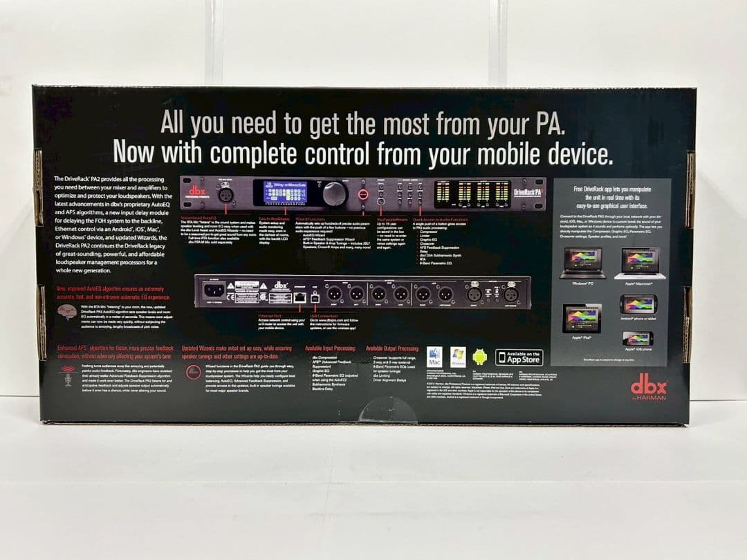 【ほぼ未使用】dbx Dack PA2