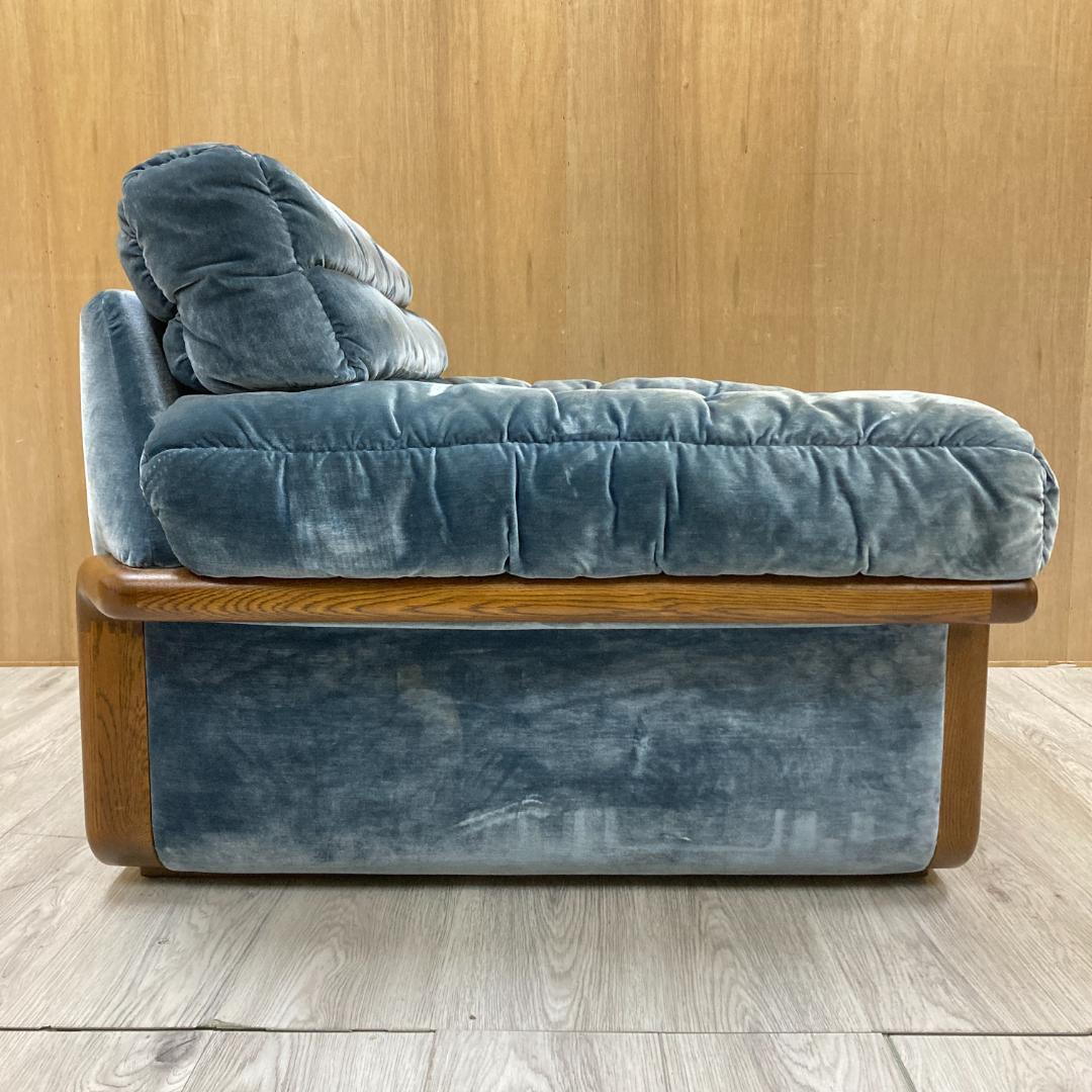 【カリモク】希少　一人掛けソファ　シングルソファ　アームチェア