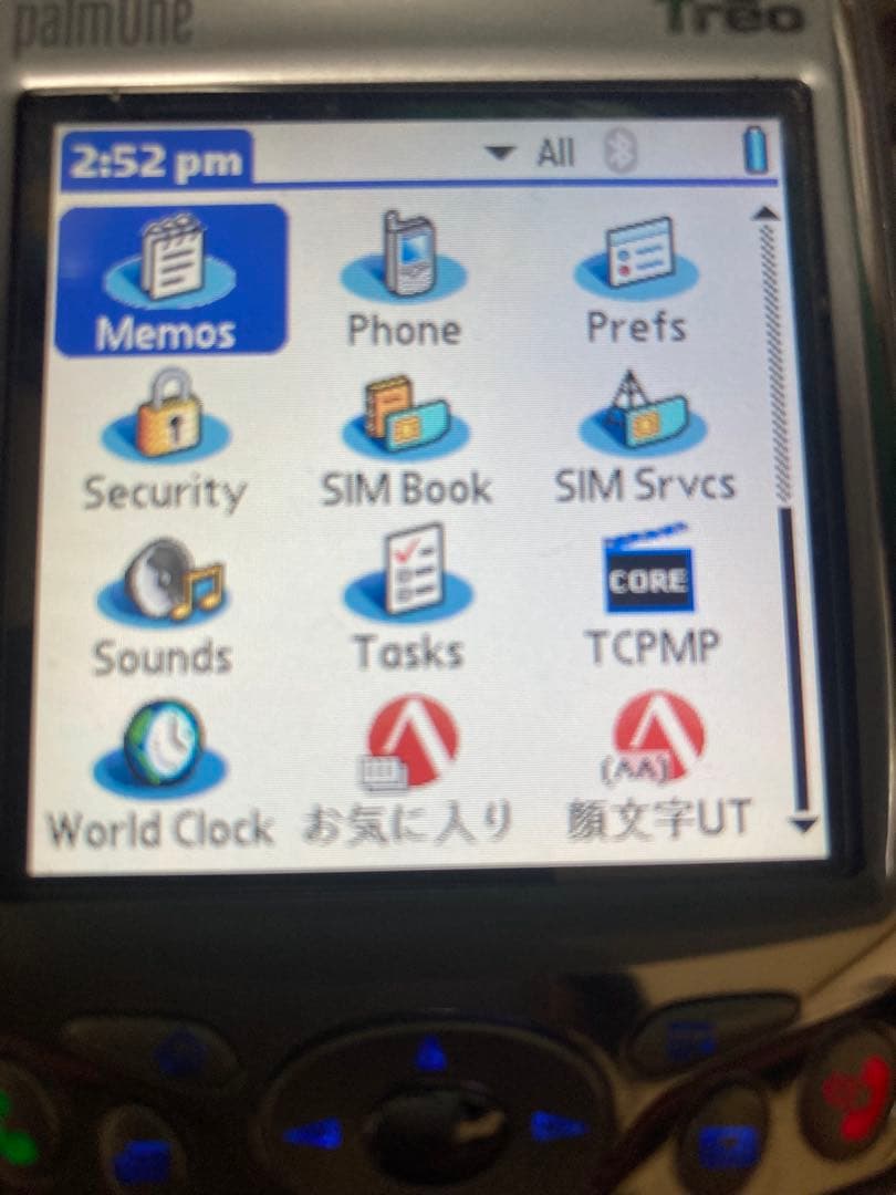 美品Palm One Treo650 （希少完動品）Parm OS 日本語化済