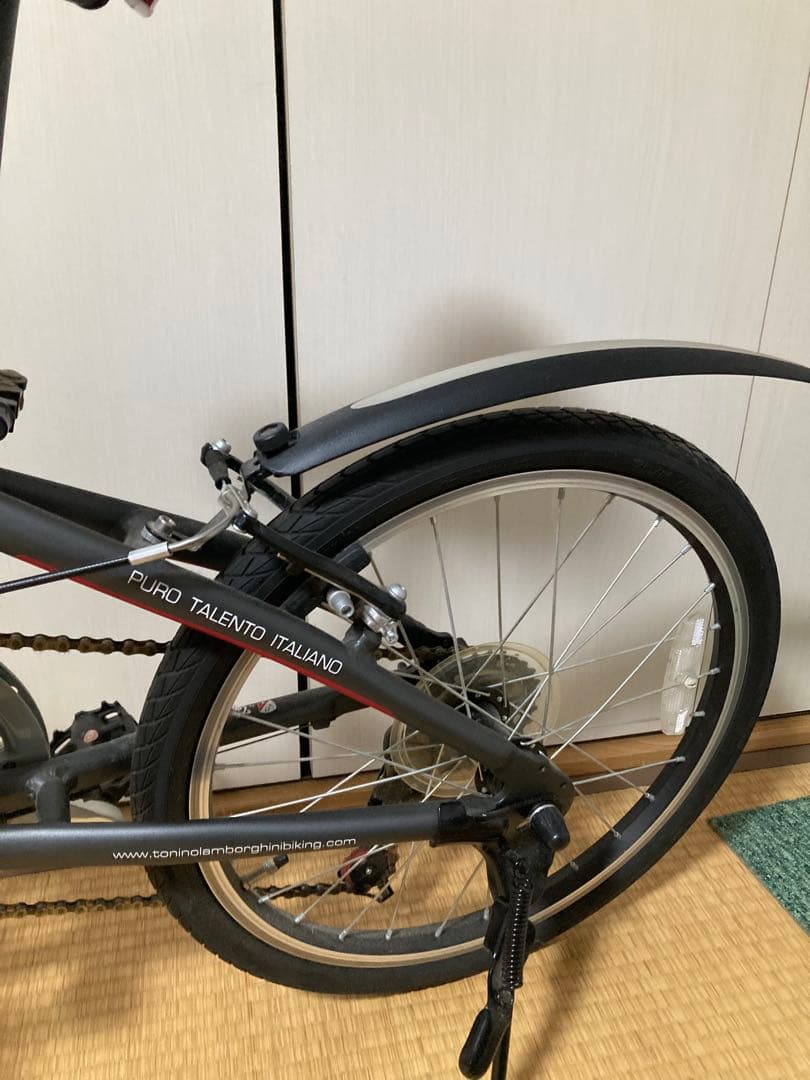 Tonino Lamborghini 折りたたみ自転車 グレー