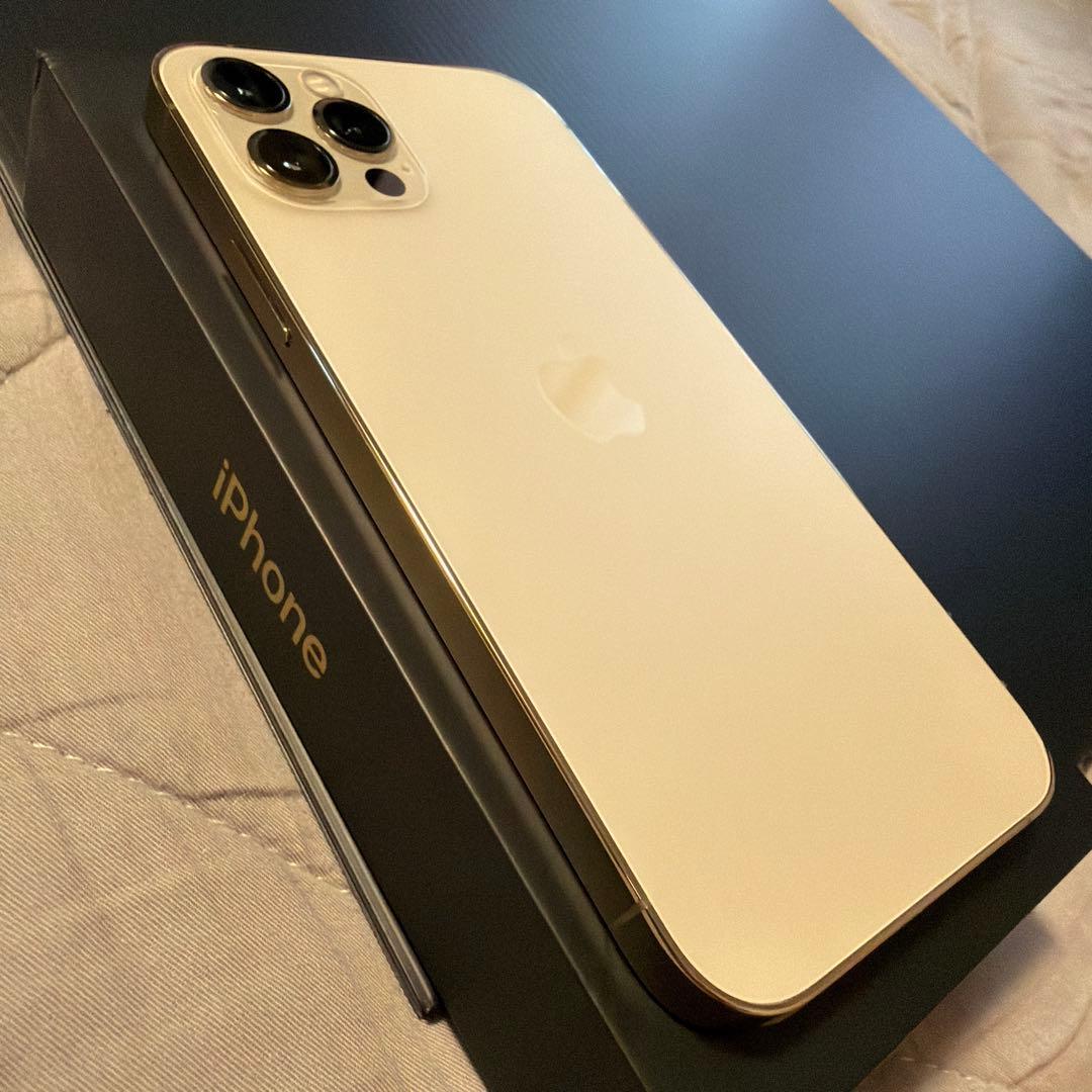 【超美品】iPhone 12 Pro 128GB ゴールド SIMフリー即日発送