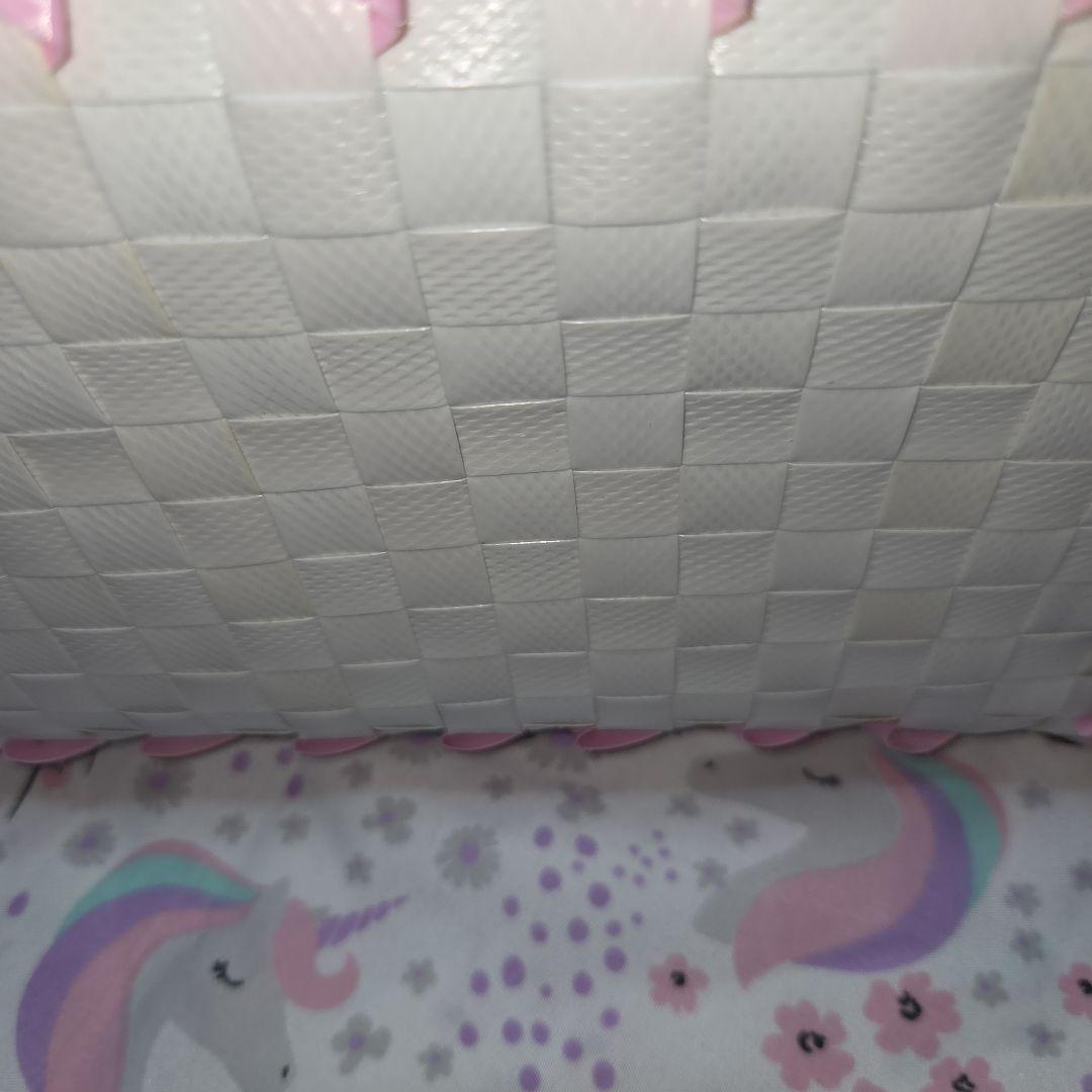 マルニ　マーケット　キューブウォーブン PVC　トートバッグ　ハンドバッグ