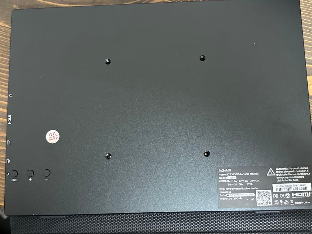 セール中❣️モバイルディスプレイ モバイルモニター ミニ10.5インチ