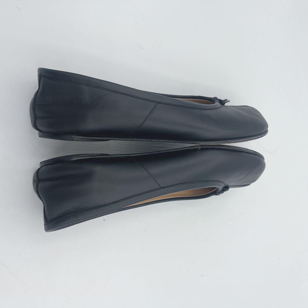 メゾンマルジェラ　足袋バレエシューズ　36センチ　ブラック