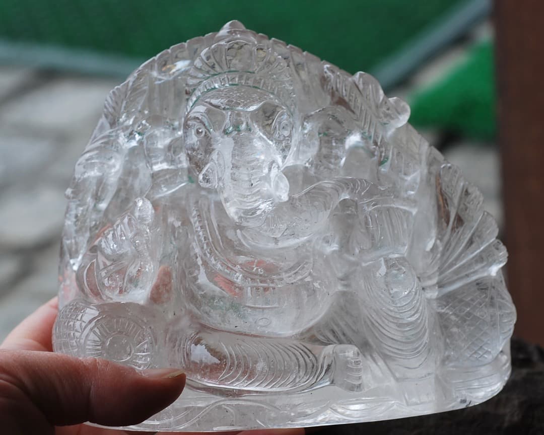 ヒマラヤ水晶　ガネーシャ様　★天然石★