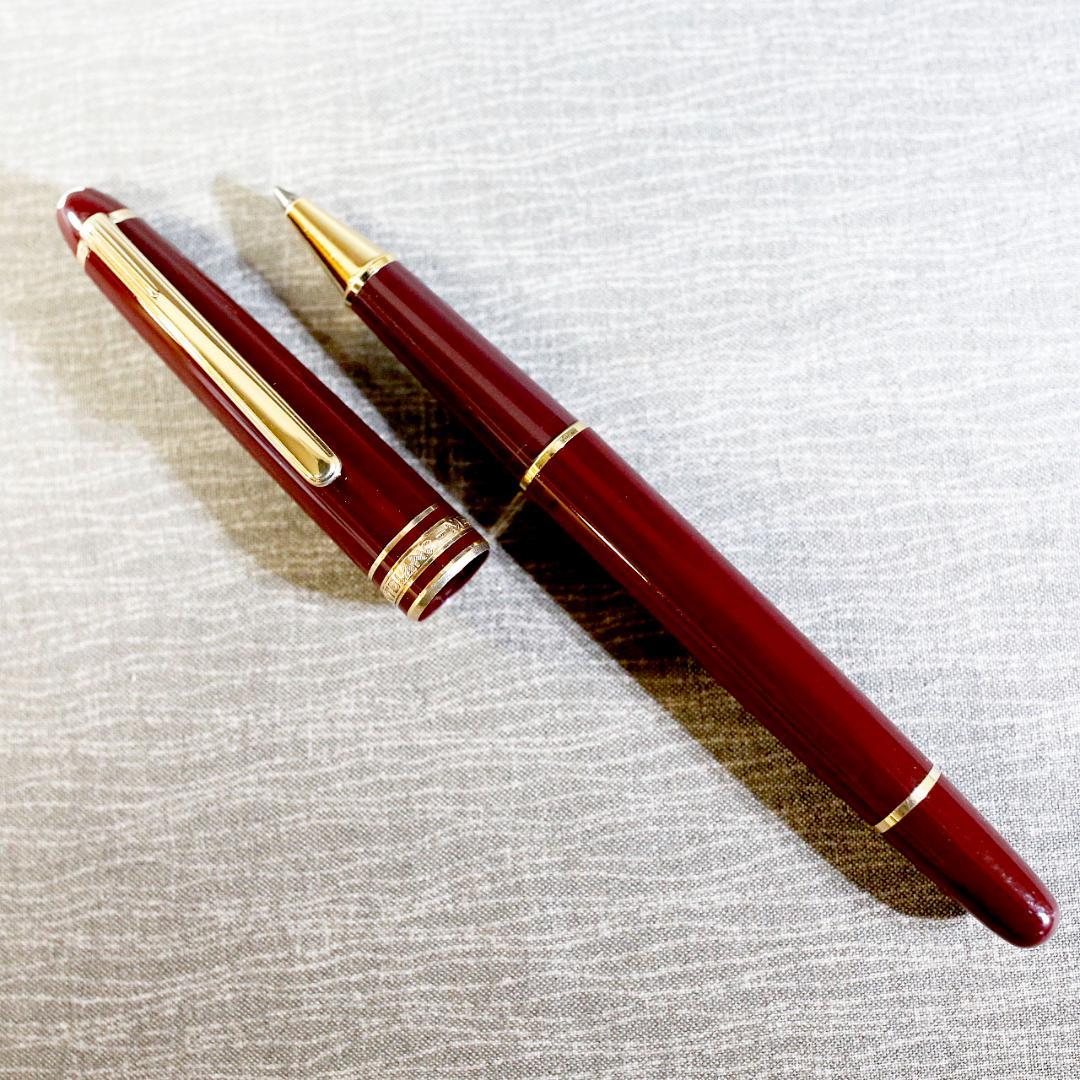 【送料込み】モンブラン ボールペン １６３ ボルドー バーガンディ マイスター
