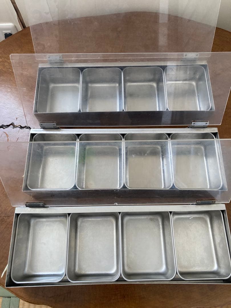 アルミ製フードストレージコンテナ 3個セット