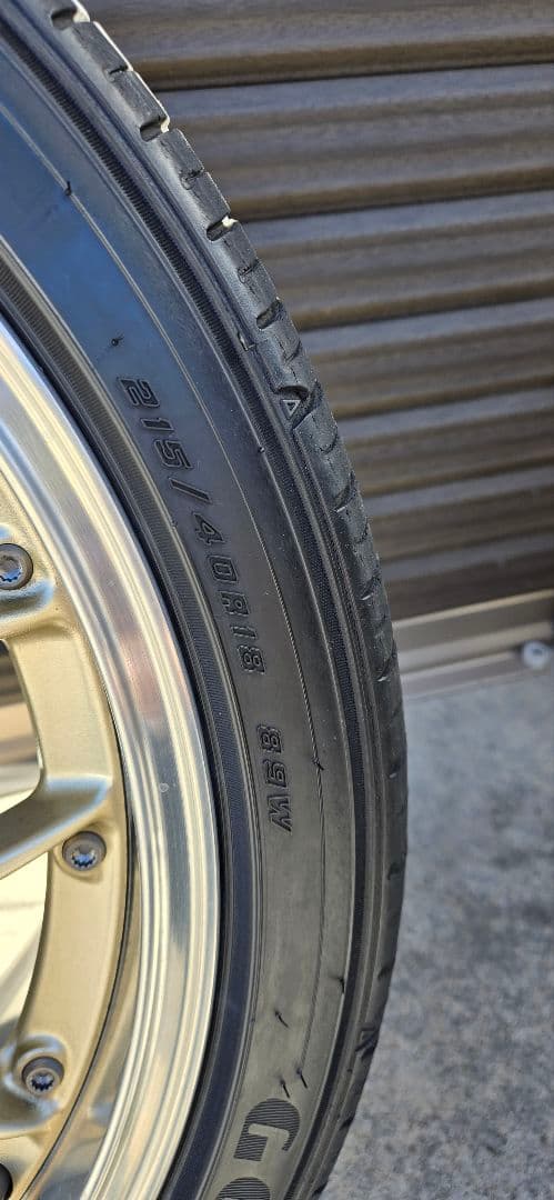 BBS RS-GT 18インチ 4本セット マックガード付き 86プリウスCT