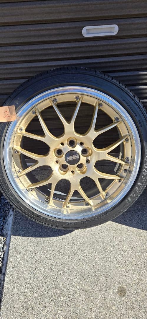 BBS RS-GT 18インチ 4本セット マックガード付き 86プリウスCT