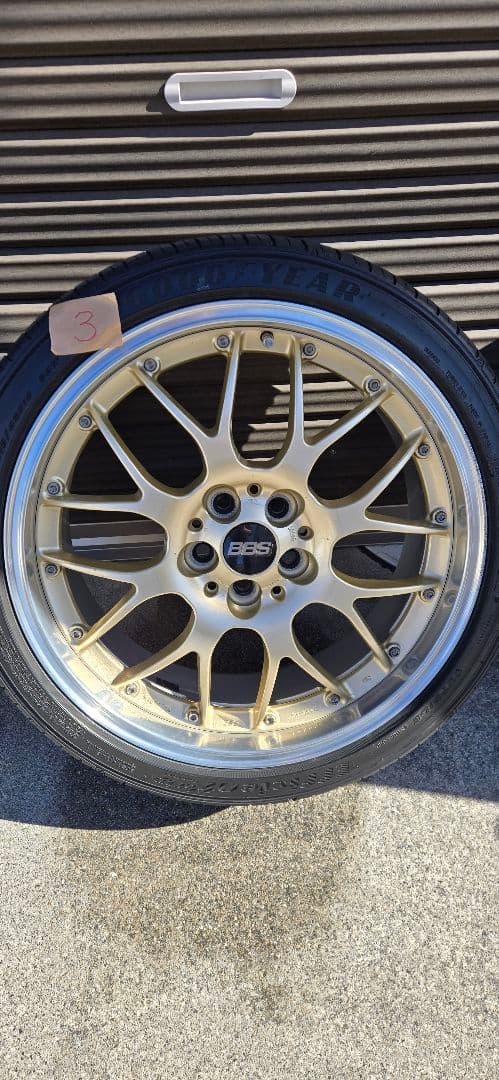 BBS RS-GT 18インチ 4本セット マックガード付き 86プリウスCT