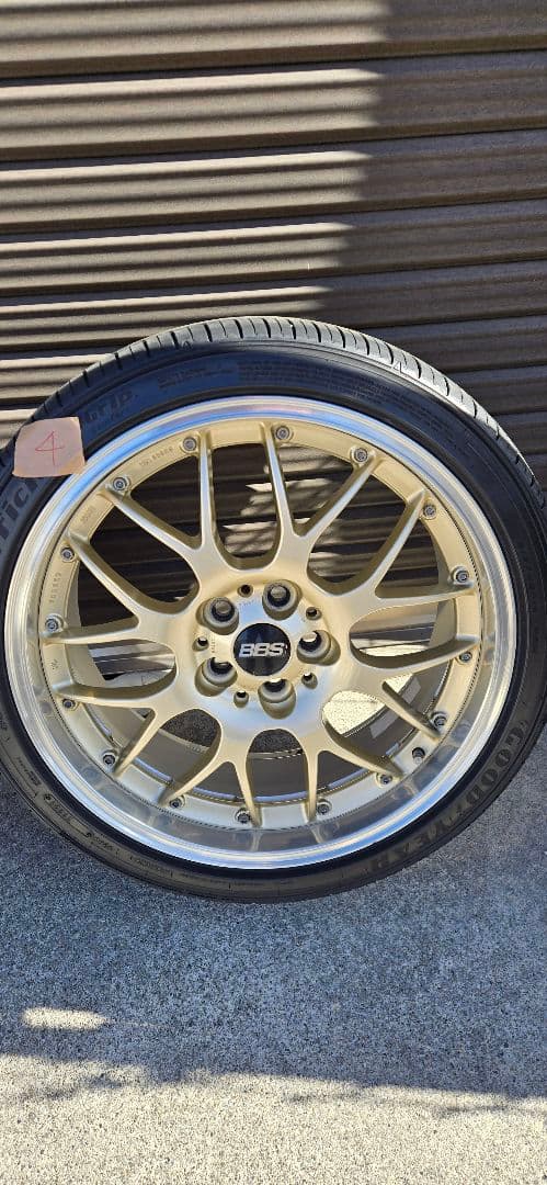 BBS RS-GT 18インチ 4本セット マックガード付き 86プリウスCT