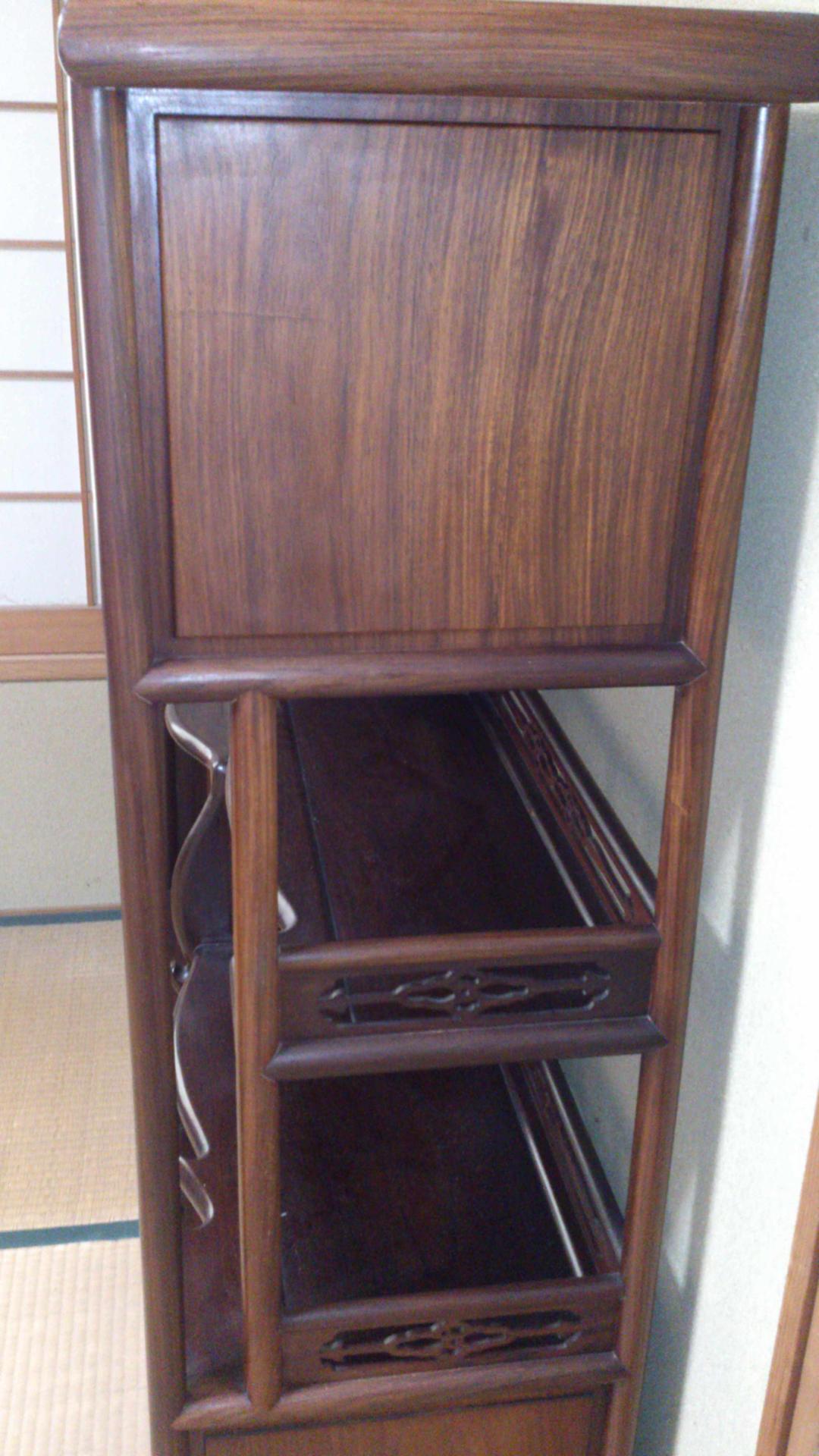 飾り棚（本紫檀）