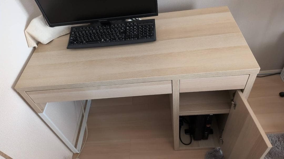 （直接渡し）イケア　ミッケ美品　デスク