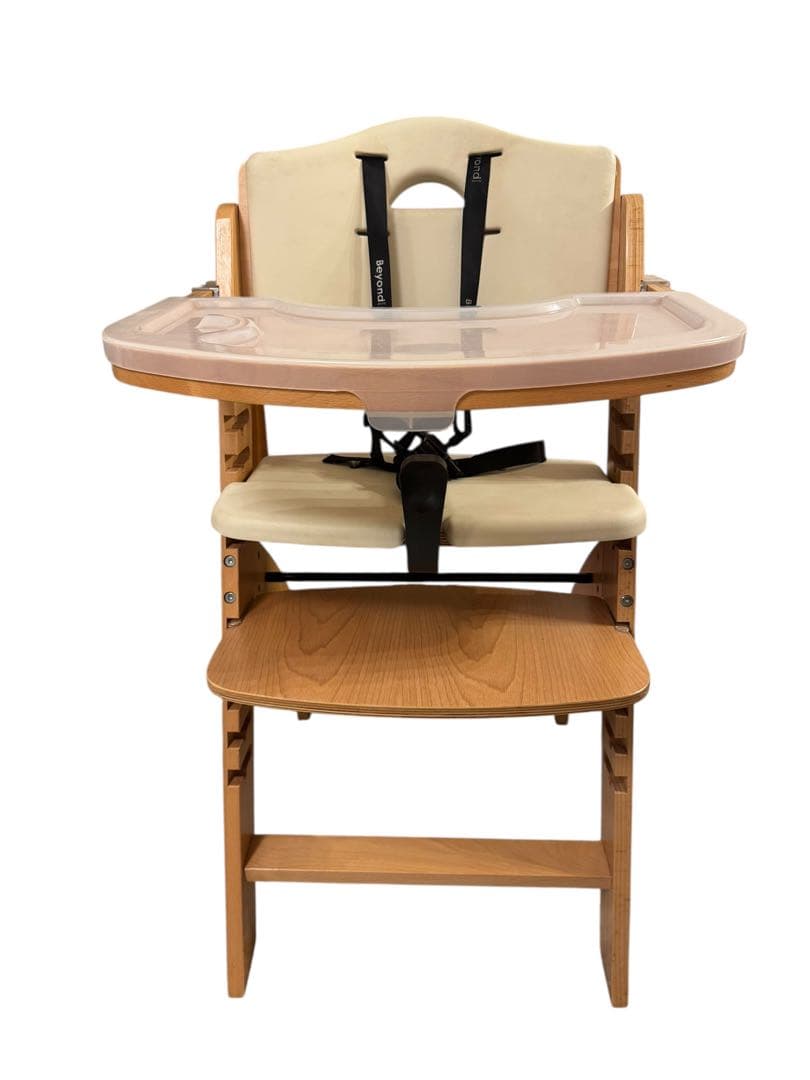 ビヨンドジュニア　Beyond Junior ハイチェアナ チュラルホワイト