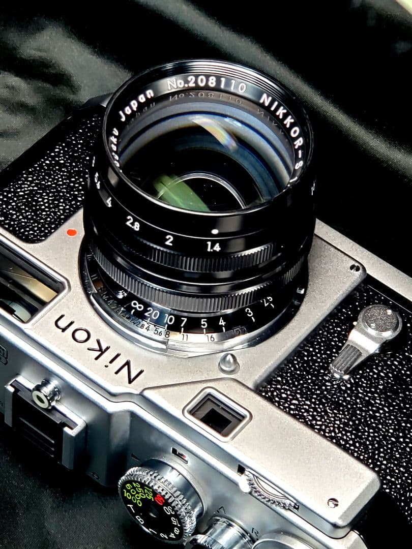 NikonS3未使用2000年モデル 50mm f/1.4、皮ケース他有