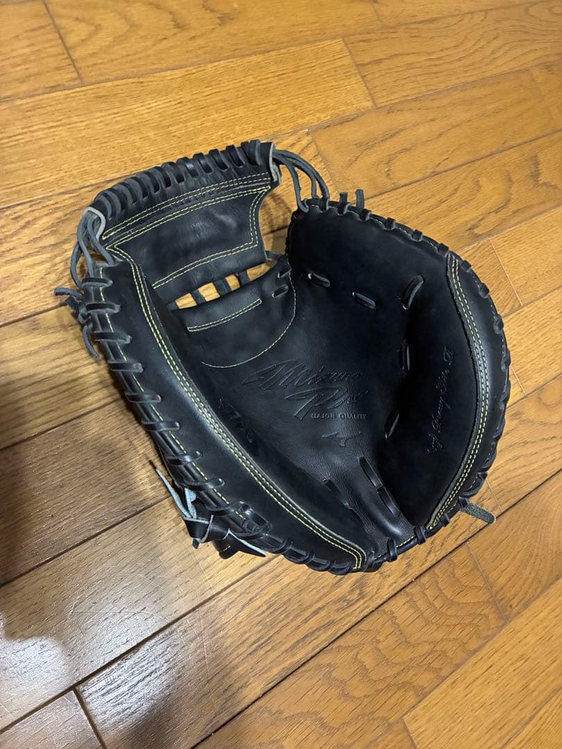 ミズノプロ 軟式キャッチャーミット 號 黒