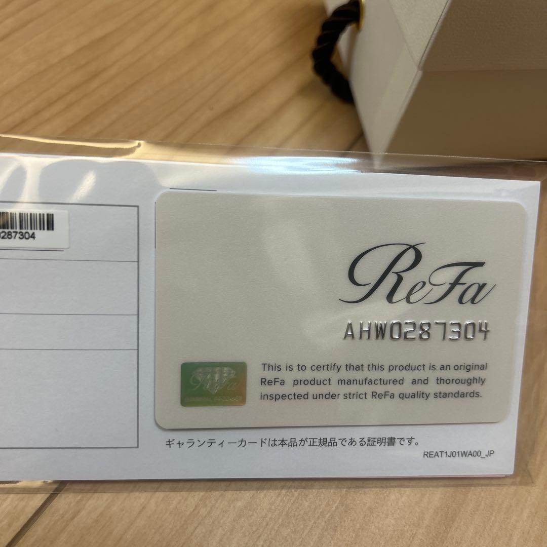 asy　ReFa ストレートヘアアイロン ホワイト