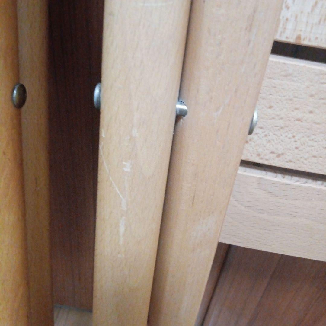 無印良品　折りたたみ椅子MUJI 2脚セット　木製チェア　廃盤　ダイニング　ブナ