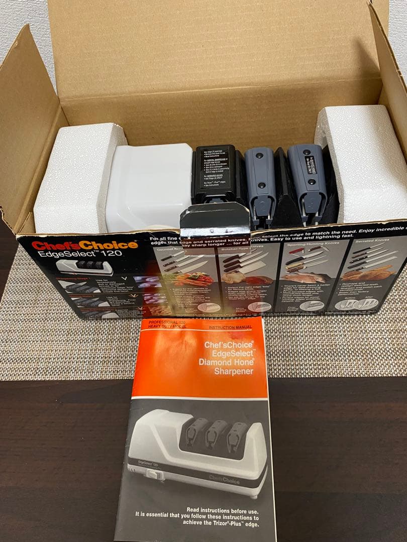 電動包丁研ぎ Chef's Choice Edge Select 120