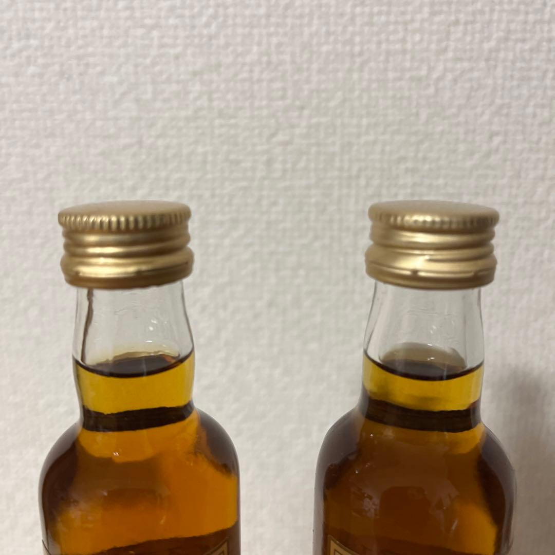 旧MACALLAN 12年 43℃ウイスキー 50ml 2本セット