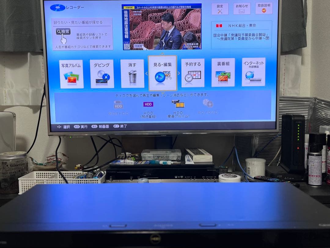 4K 1TB 2番組録画　シャープ　ブルーレイレコーダー　BD-NW1200