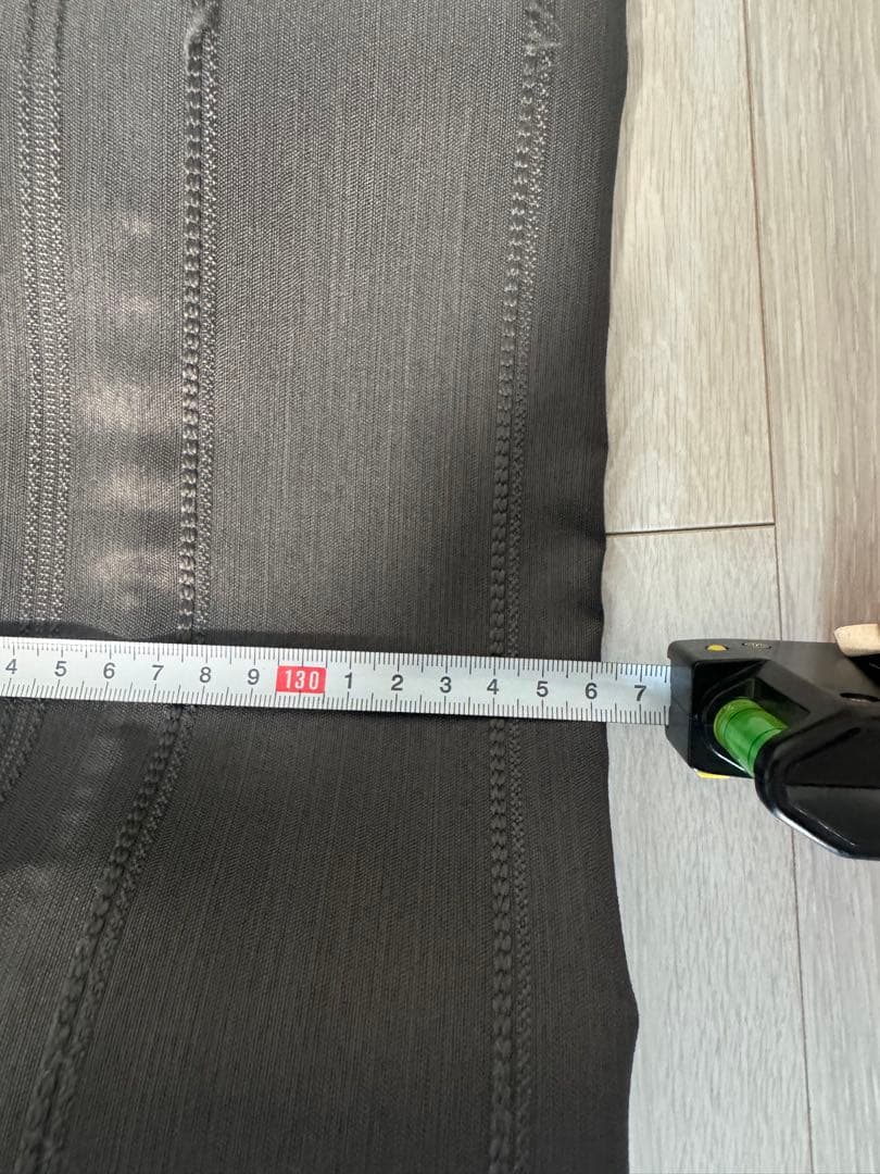 超特化！高級グレー ドレープカーテン 136cm/140cm×2