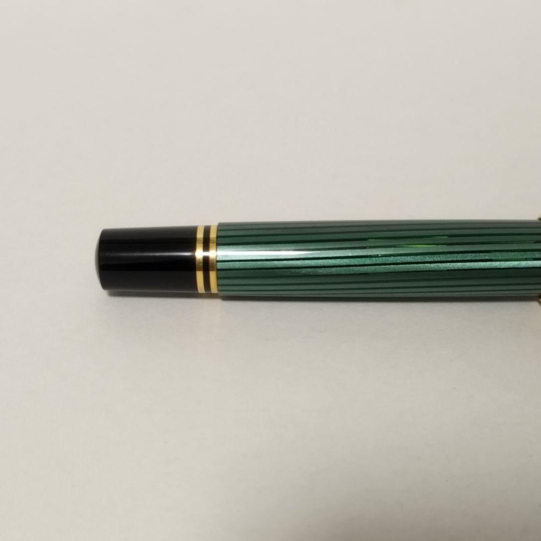 ペリカン スーベレーン M400 グリーンストライプ　EFニブ