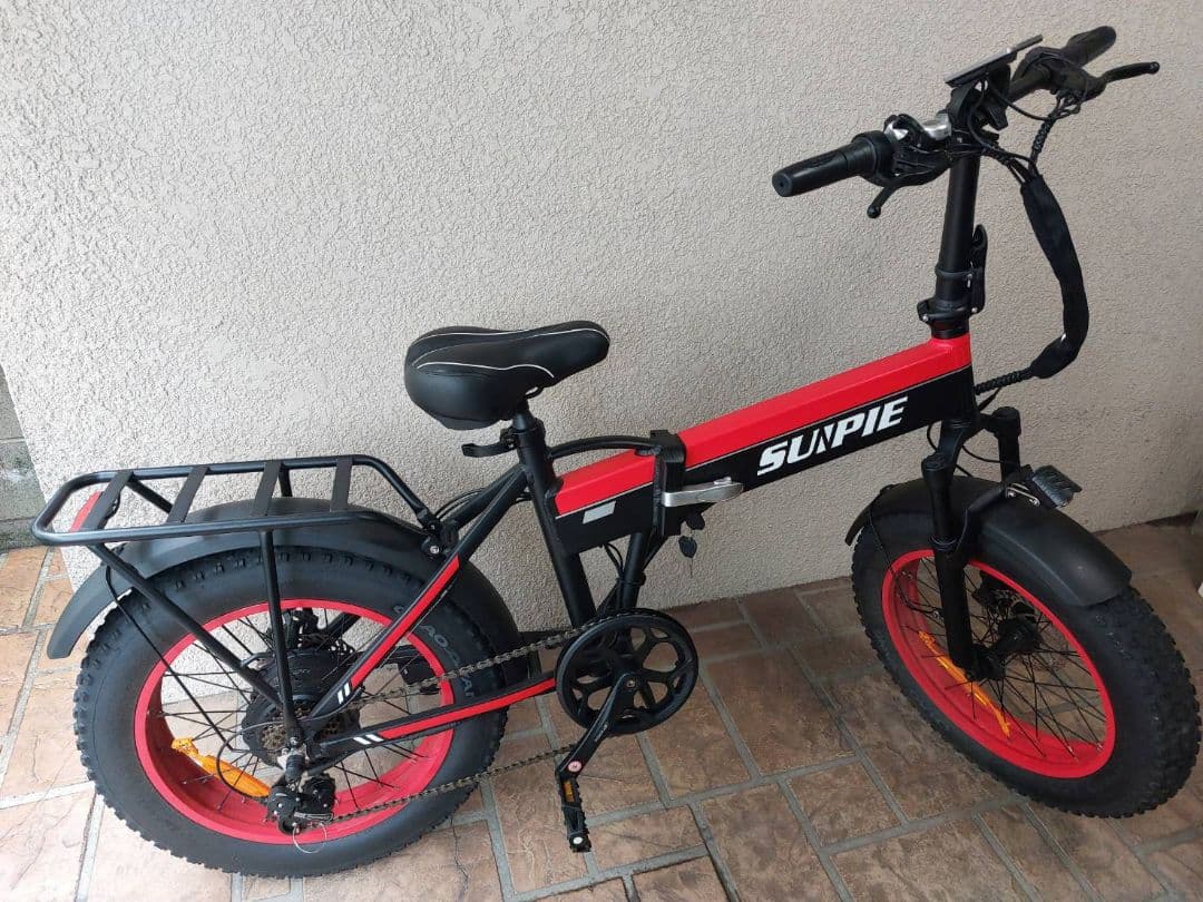 引取発送不可歓迎大阪 SUNPIE 電動アシスト自転車美品ほぼ新品