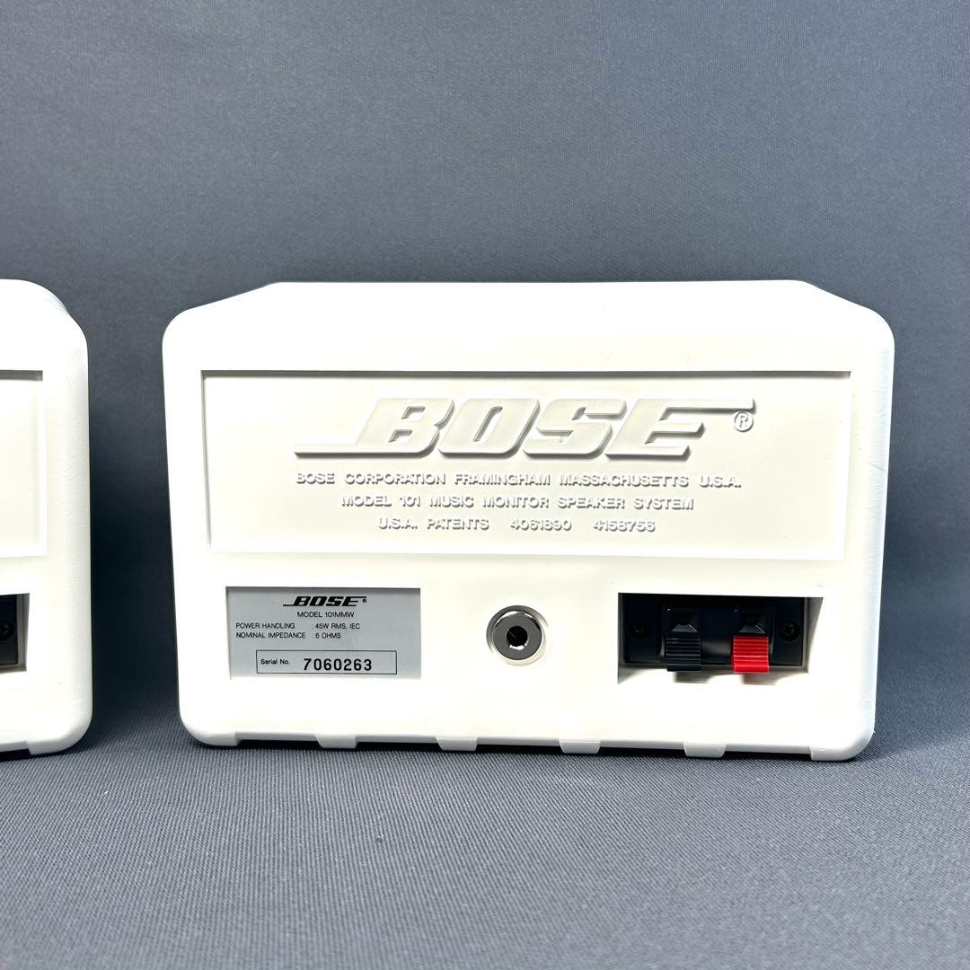 美品 BOSE 101MMW ホワイト 白 101MM 動作品