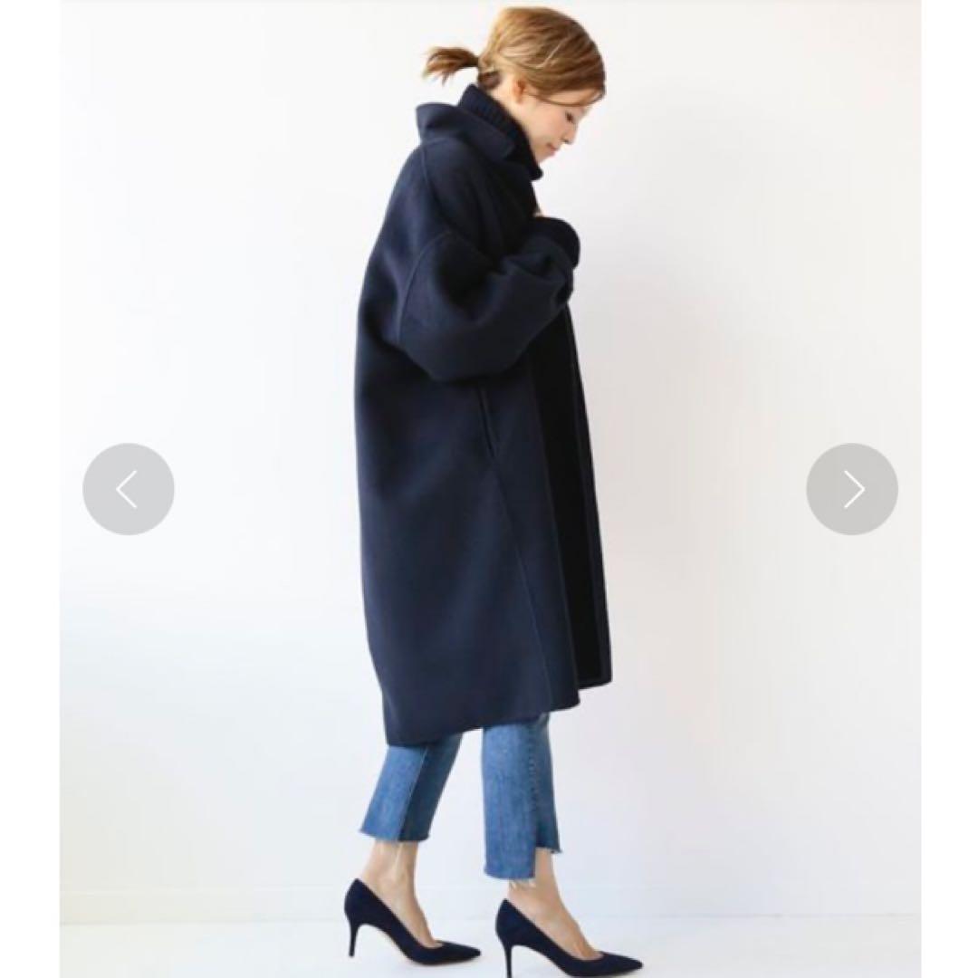 Deuxieme classe ウールアンゴラリバーコート アパルトモン