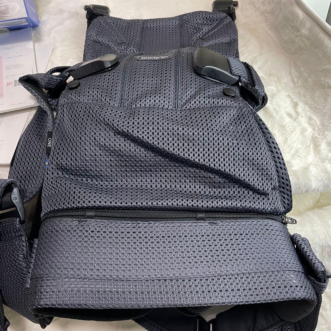 BABYBJORN ONE Kai Air アンスラサイト 抱っこ紐