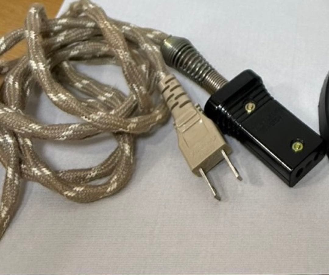 和洋裁電化鏝2丁立　タキイ電器 コテ　ランプ付　和製コテ