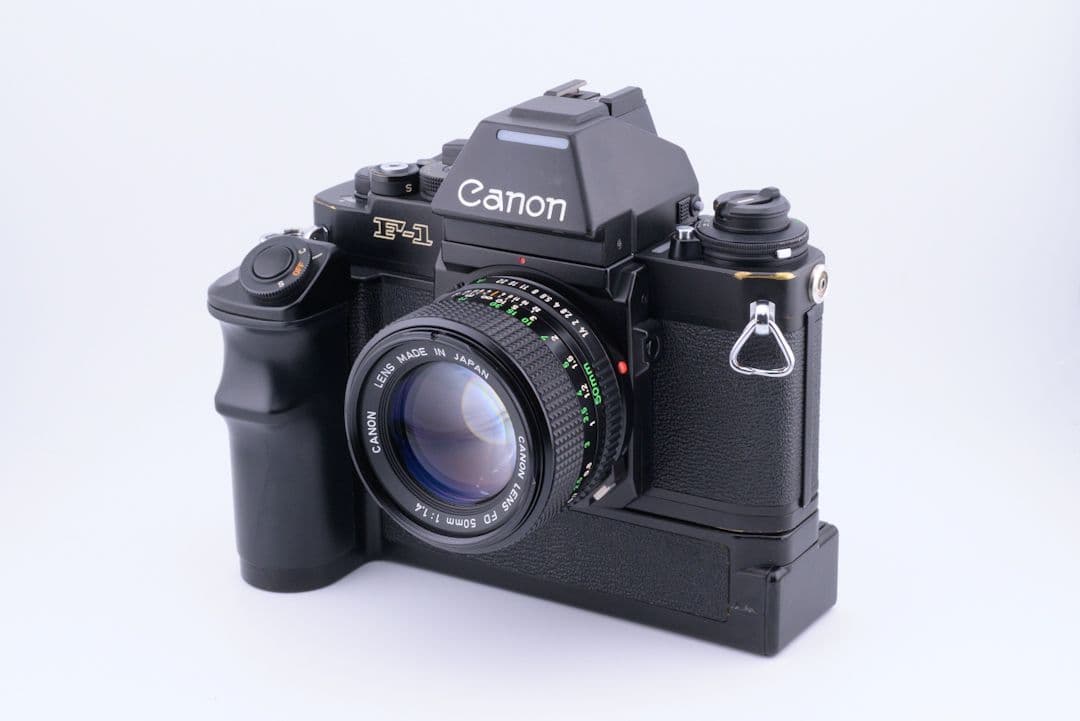 Canon New F-1 AEファインダー + NewFD 50mm F1.4