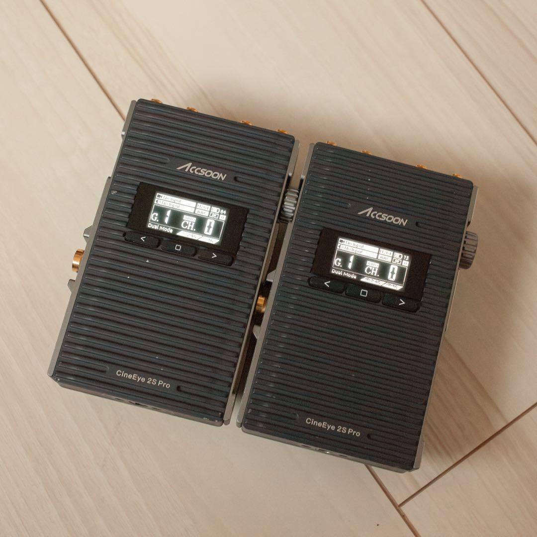 Accsoon CineEye 2S Pro Receiver (RX) 2つ