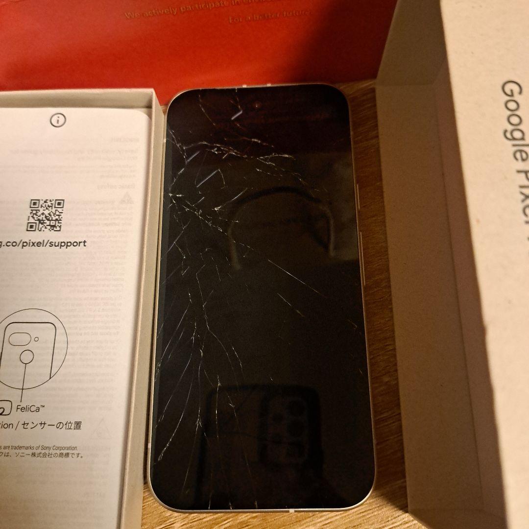 専用 Google Pixel 9a. ※購入翌日に落下でヒビ【動作可能美品】