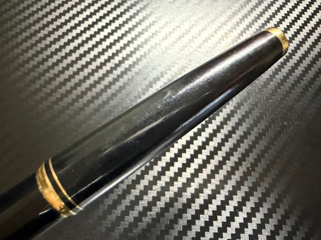 美品 モンブラン No.221 ブラック EF 極細字 万年筆