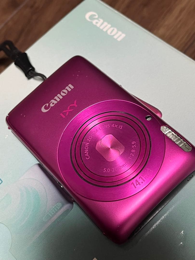 Canon IXY 400F ピンク デジカメ コンデジ キャノン 美品