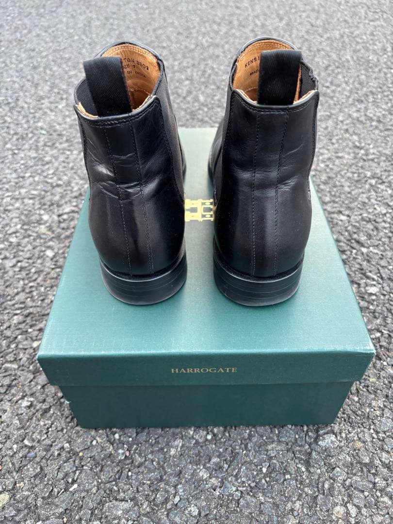 HARROGATE KENSINGTON サイドゴアブーツ　UK7