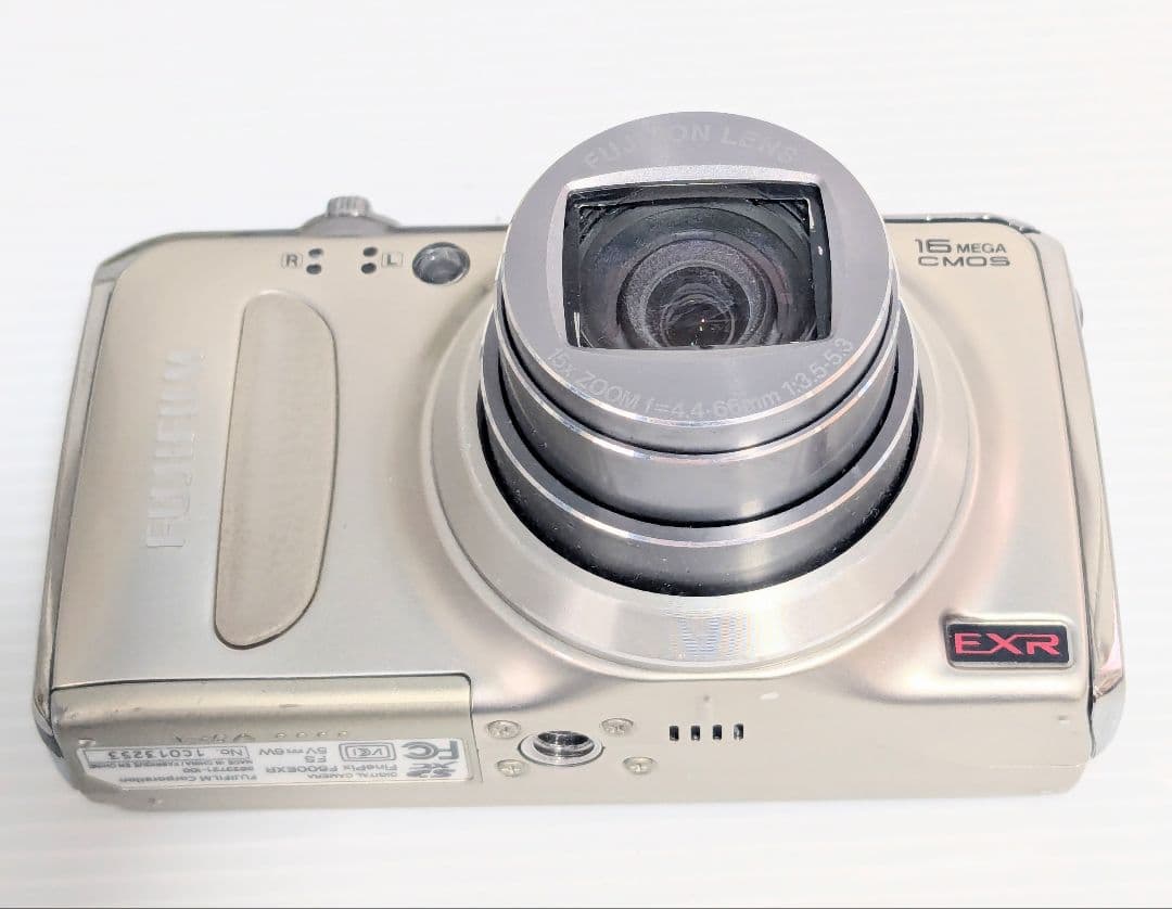 FUJIFILM F600EXR 富士フイルム　デジタルカメラ　ゴールド