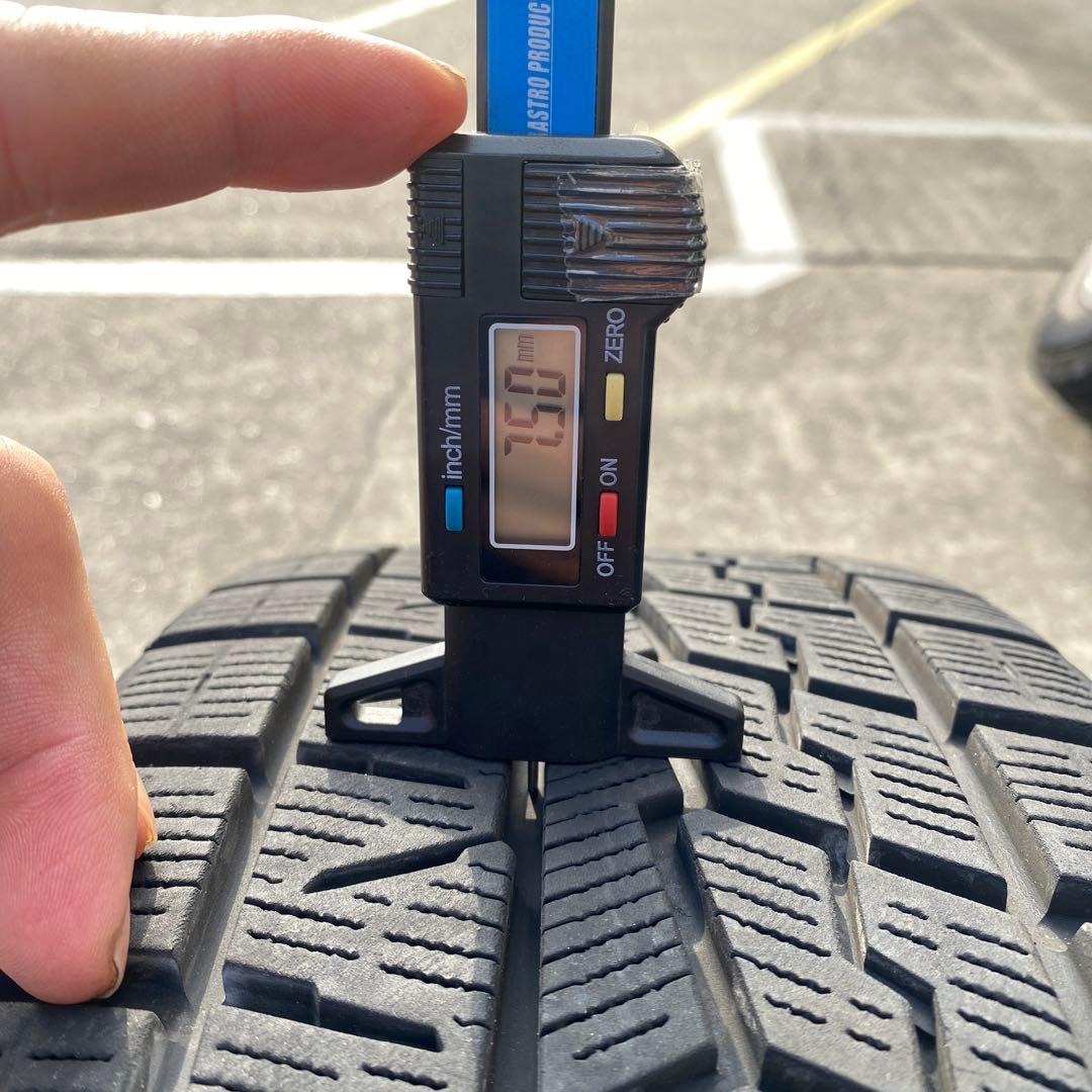 ◇中古溝有りヨコハマ215/60R17+トヨタ平座用ホイールスタッドレスセット