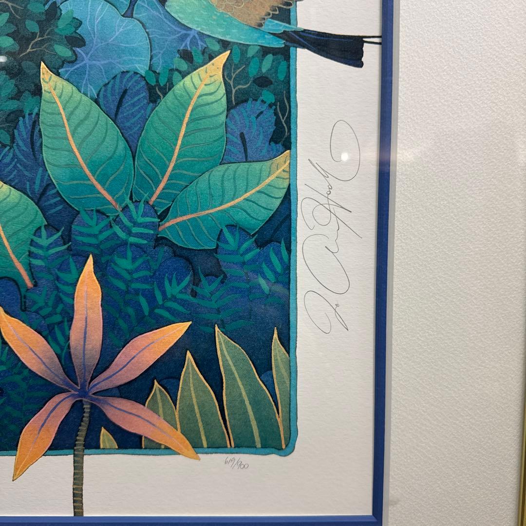 ジョアン フック Joan Hook トロピカルガーデンの鳥たち