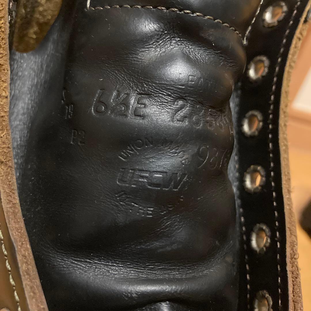 (廃盤)RED WING IRISH SETTER 9878 6 1/2E