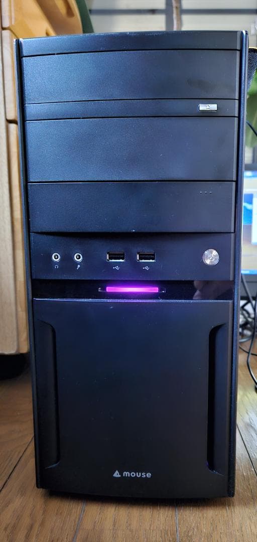 Windows XP 自作デスクトップPC (miniDVキャプチャー可能)